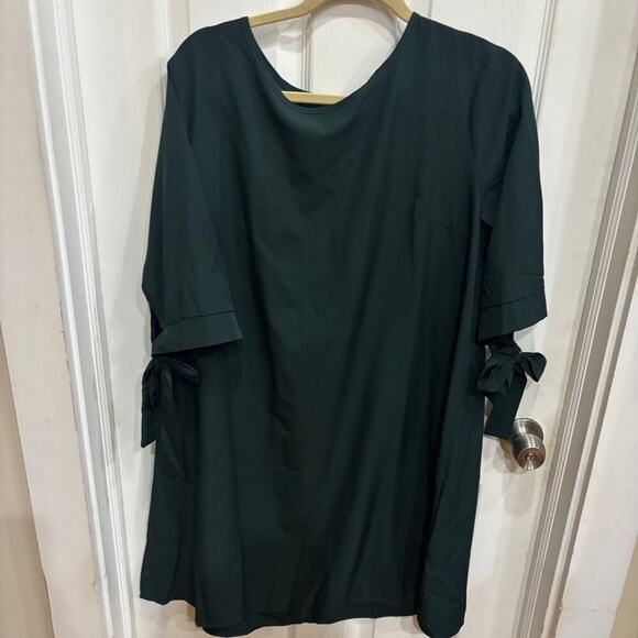 Shein Green Shift Dress XL - Picture 2 of 2